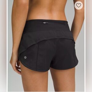 Lululemon Low-Rise 2.5” Speed Up Shorts